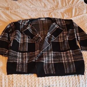 Sioni Monochrome Knit Cardigan